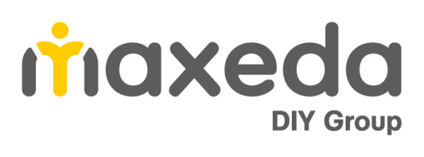 Maxeda logo | All Good All Bad Maxeda logo