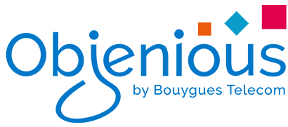 Objenious logo by Bouygues Telecom