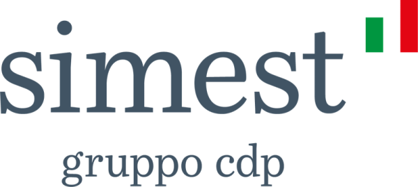Simest logo, part of the CDP Group.