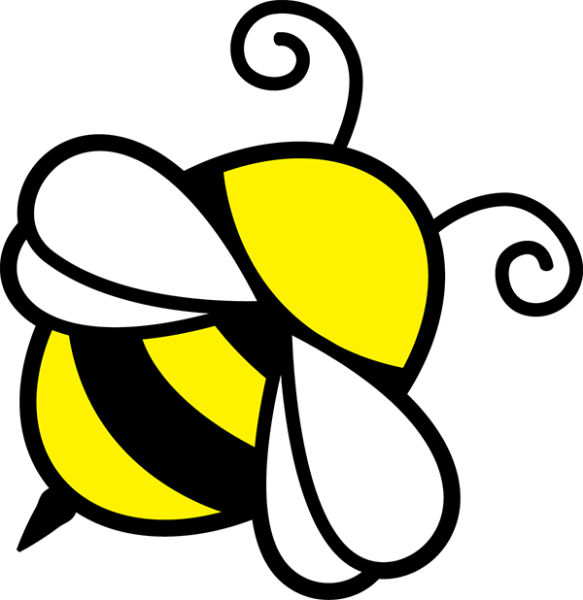 Bumblebee Linens logo featuring a cartoon bee with yellow and black stripes.